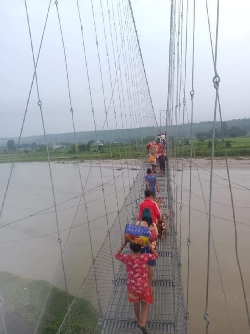 सप्तकोसी बाढीपीडितको उद्धार र बासको व्यवस्था मिलाउन विप्लव नेकपाको माग
